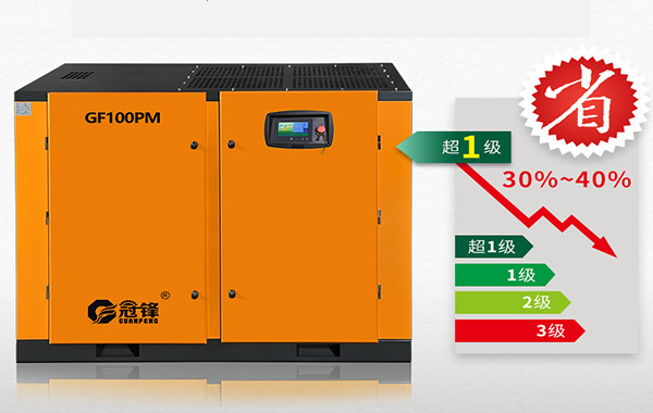 新鮮出爐的變頻螺桿空壓機(jī)穩(wěn)定運(yùn)行在奧迪4S店